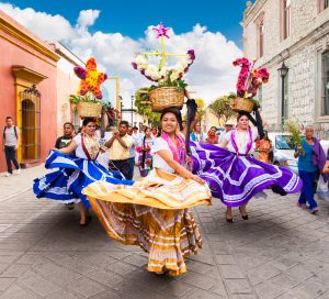 Traditional Oaxaca dance
