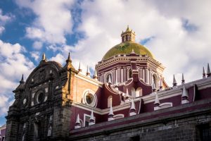 Exterior catedral de Puebla