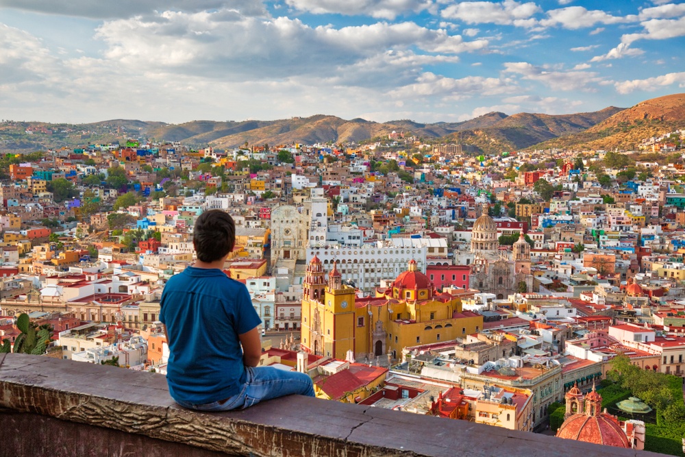 Vistas mirador en Guanajuato