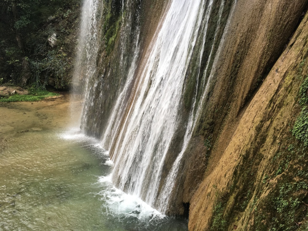 Horsetail Waterfall Water in Monterrey