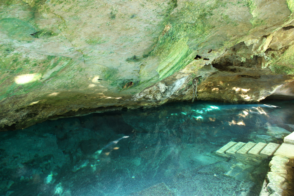 Chac Mool cenote waters
