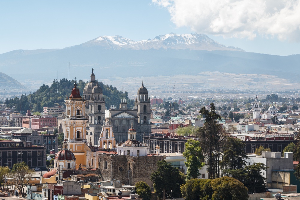 Panoramic view of Toluca city