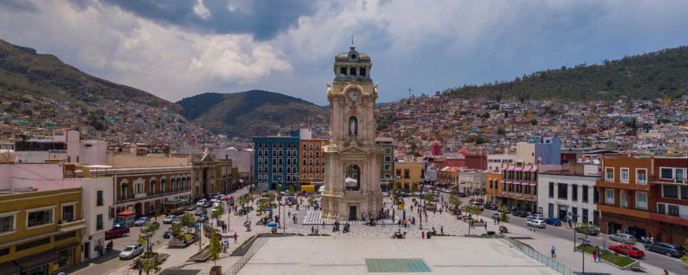 Reloj Monumental en Pachuca Hidalgo